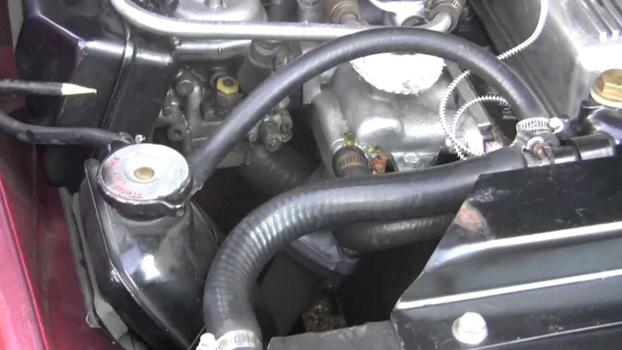 109 MG Tech | Midget 1500 Cooling & Vacuum Hoses