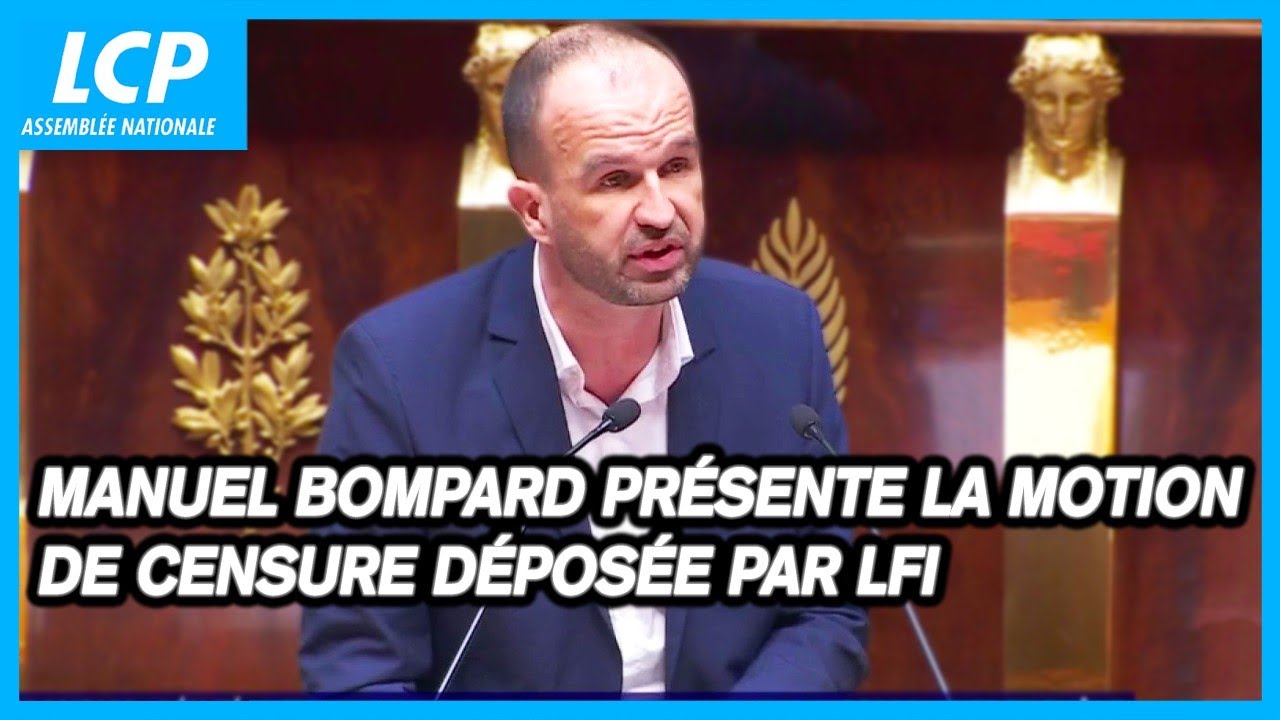 Manuel Bompard présente la motion de censure déposée par LFI contre le gouvernement Bayrou