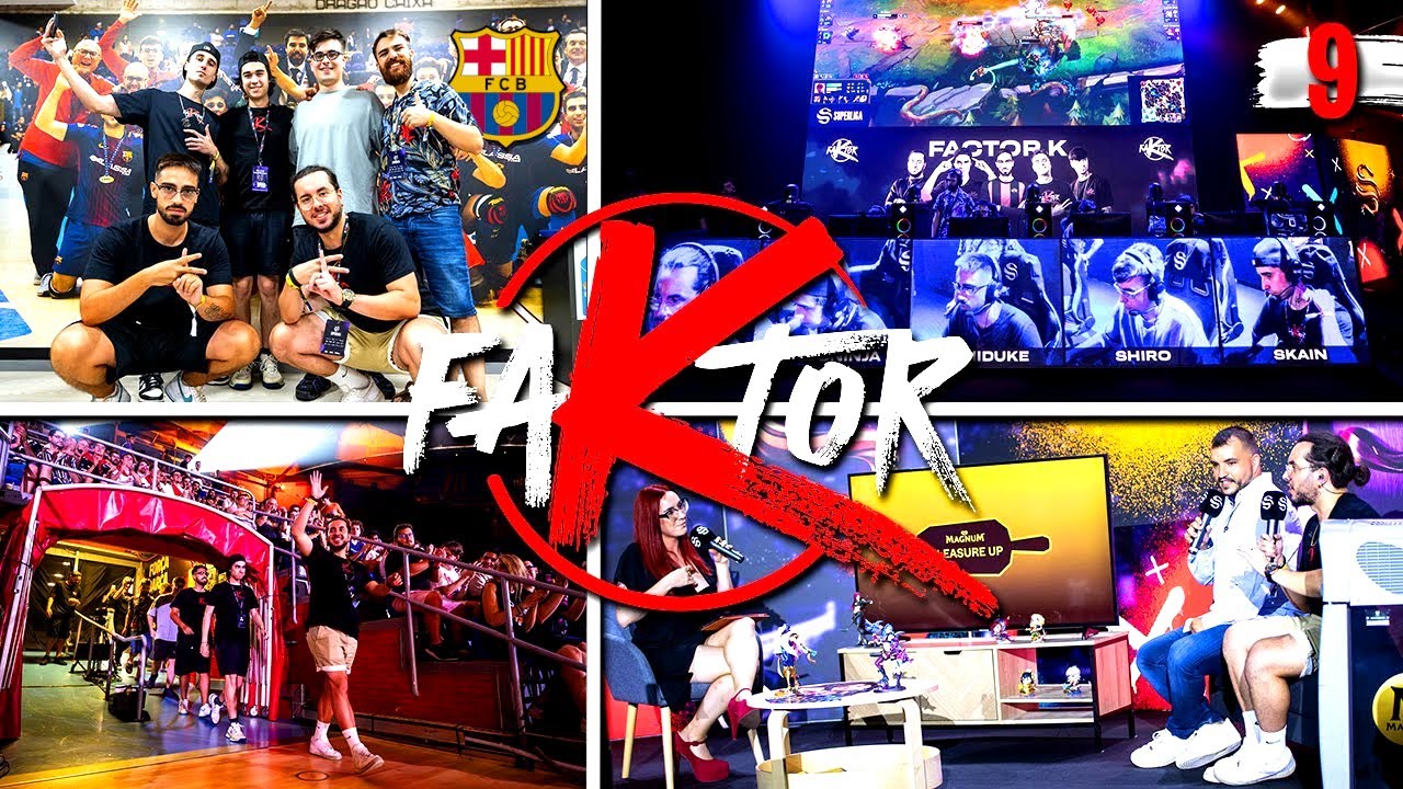 FACTOR K ESPECIAL: DEBUT PRESENCIAL contra BARÇA ESPORTS en la FINAL de SUPERLIGA 🥵 | Send0o