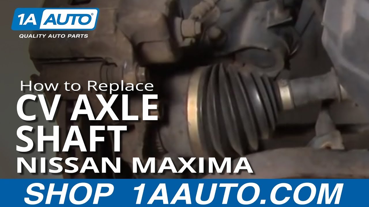 Как заменить полуось ШРУСа на Nissan Maxima 00-03