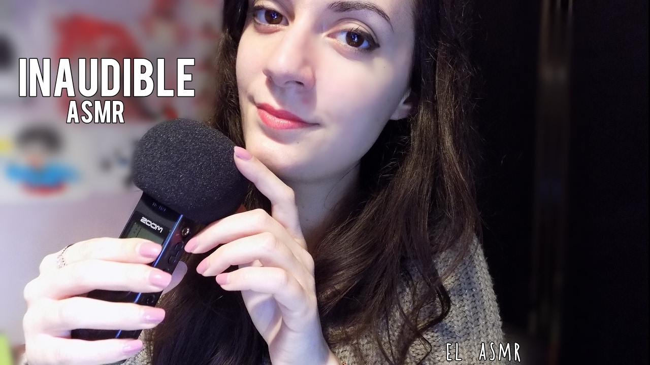 ★ASMR italiano★ Lettura INAUDIBLE + Sussurri♥ (close whisper,mouth sounds)