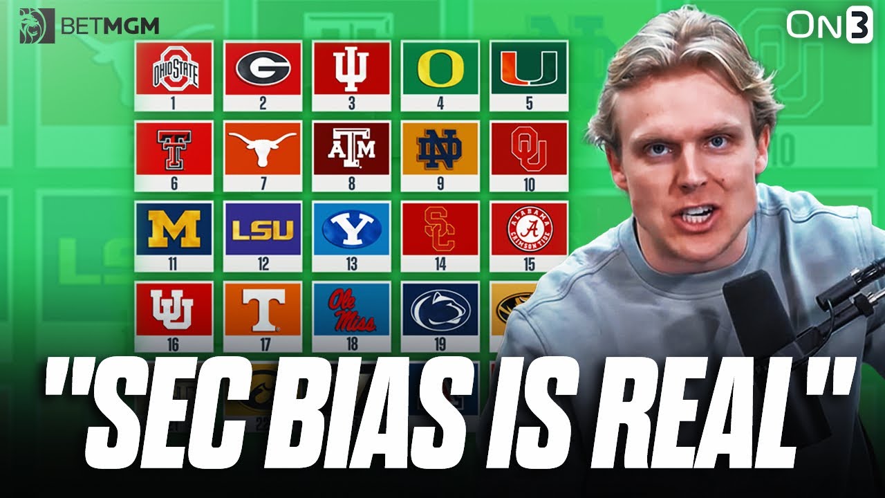 SEC Bias In College Football Rankings Is REAL?