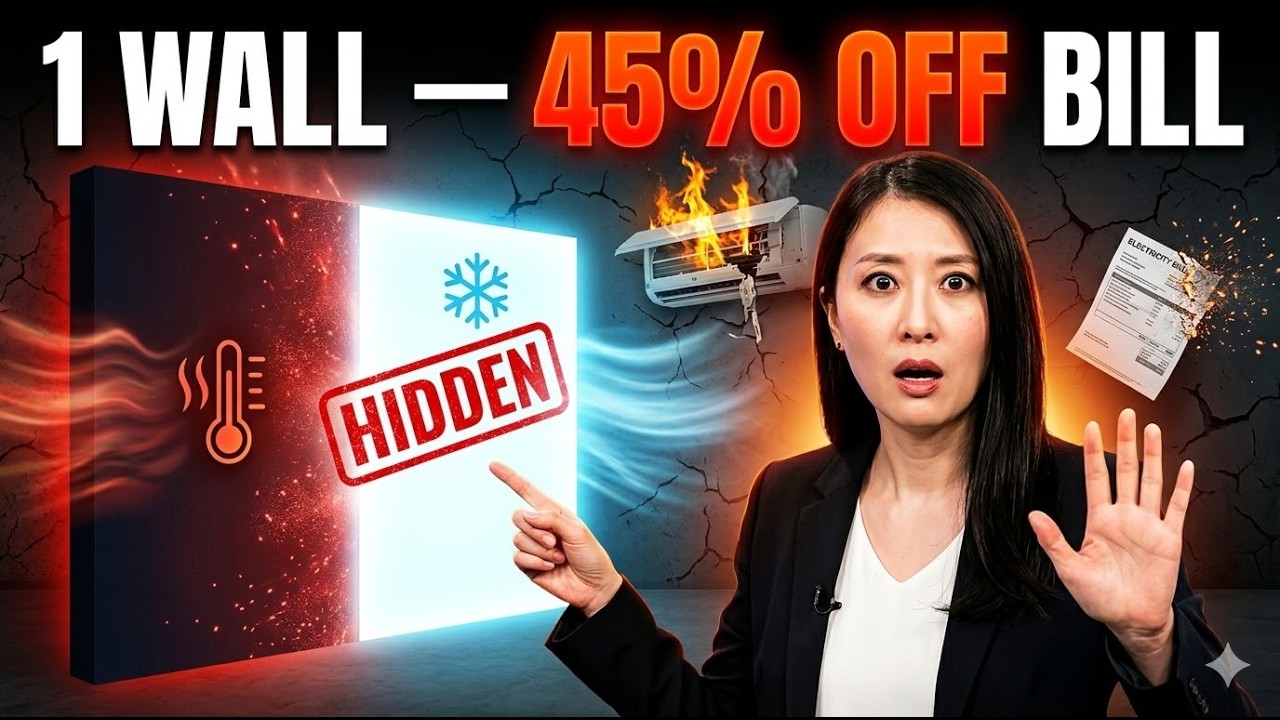 Paint One Wall THIS Color — DROP AC Bills 45%. Why Did the Industry HIDE It?