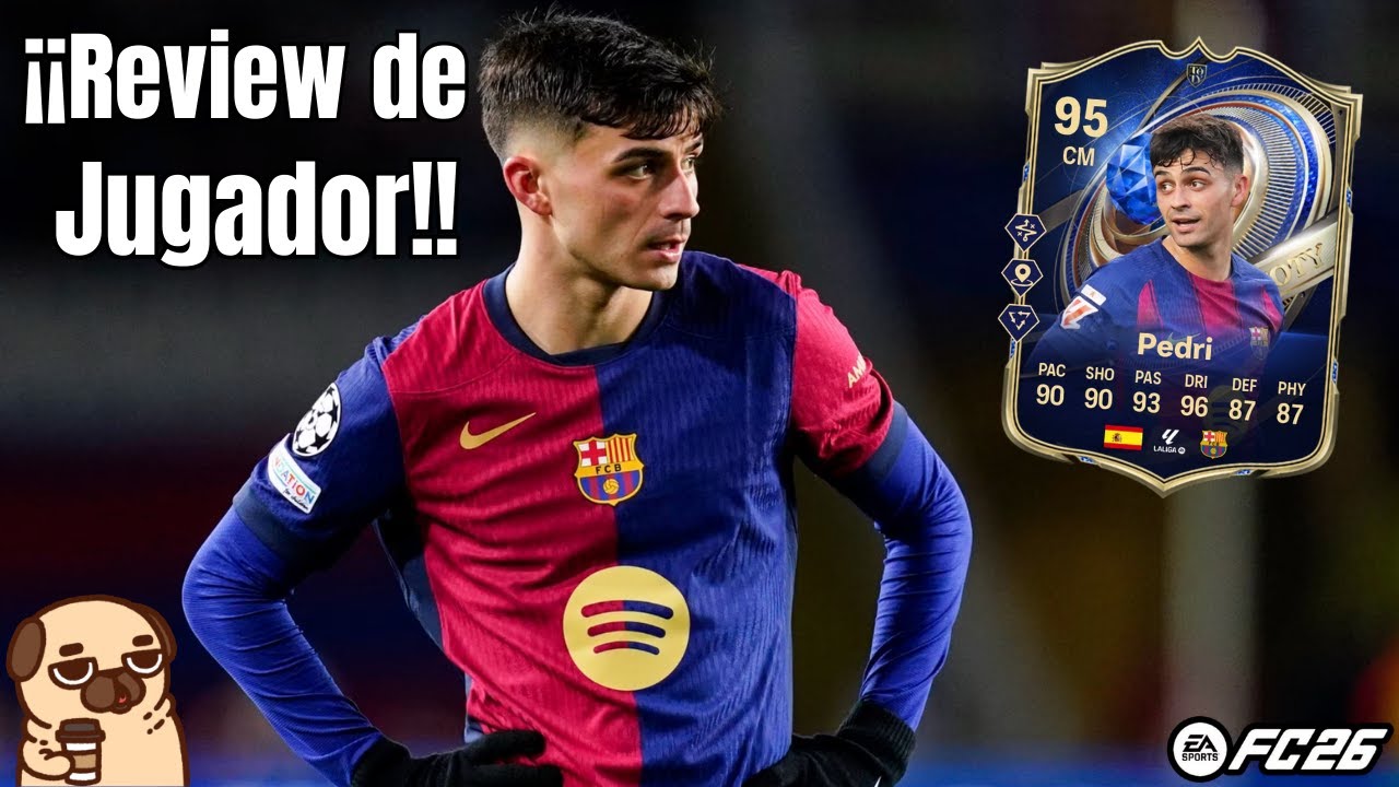 ¿¿EL MEJOR MEDIOCAMPISTA DEL JUEGO?? // Review de Pedri Carta TOTY en FC26