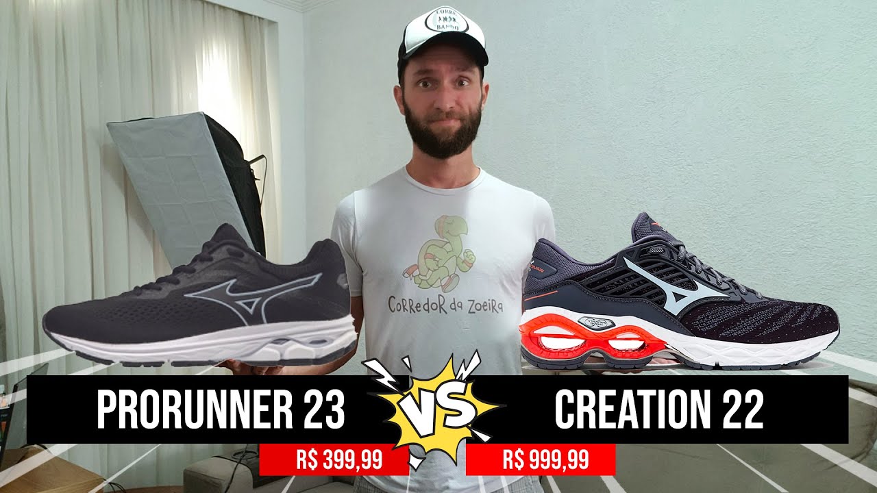 MIZUNO WAVE CREATION 22 vs MIZUNO WAVE PRORUNNER 23