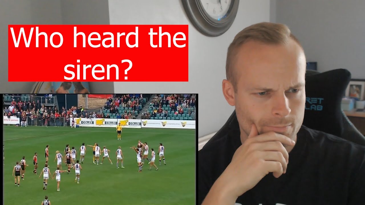 Rob Reacts to... 'Sirengate' - Round 5 2006 St Kilda VS Fremantle Dockers - Aussie Rules