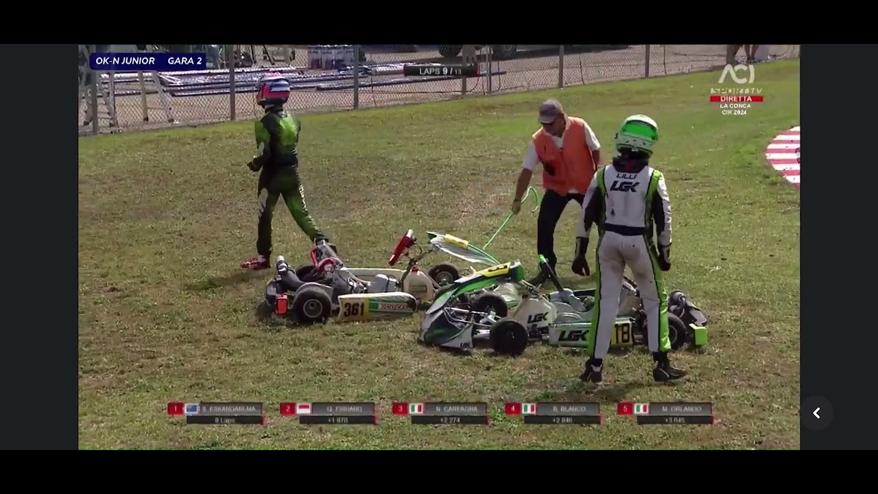 Italian Karting Championship (ACI) 2024 - Rd2 - Final 2 - La Conca, Italy
