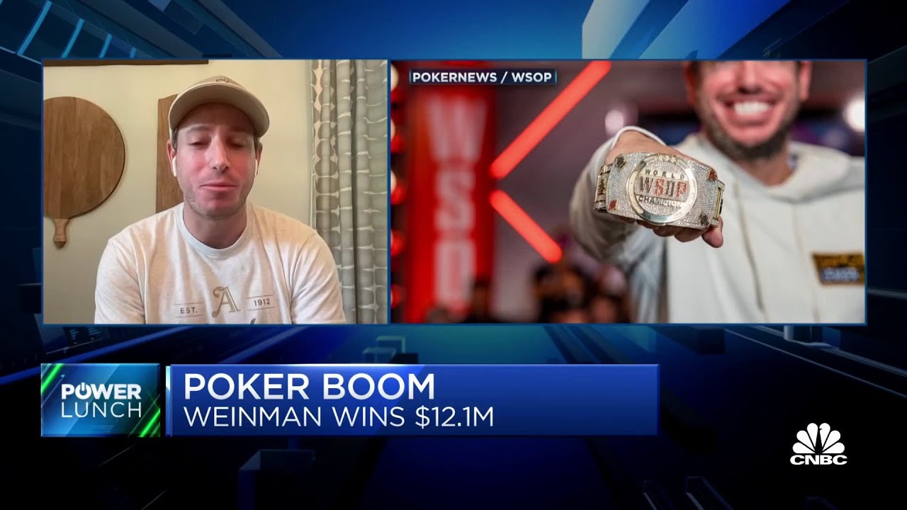 Poker winner Daniel Weinman on the poker boom