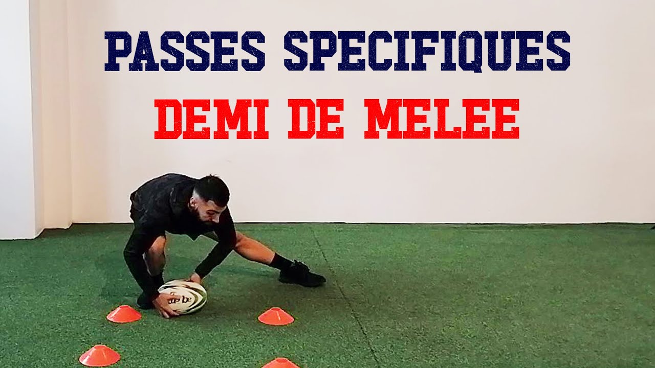 🏉 [RUGBY] 🎯 PASSES SPÉCIFIQUES DEMI DE MÉLÉE [9]