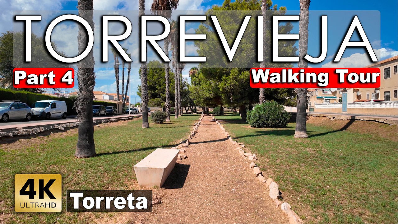Torrevieja - Torreta, Part 4, September 2025 - Spain | Costa Blanca - Walking tour [4k 60fps]