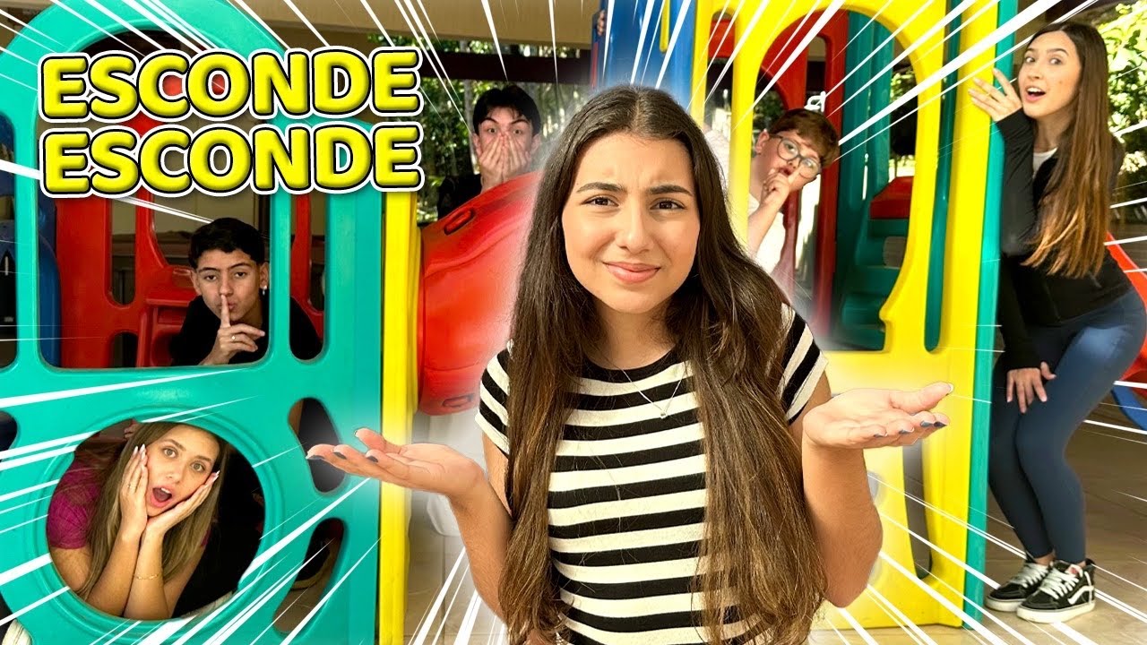 ESCONDE ESCONDE EXTREMO NA CHÁCARA ! Julia Moraes