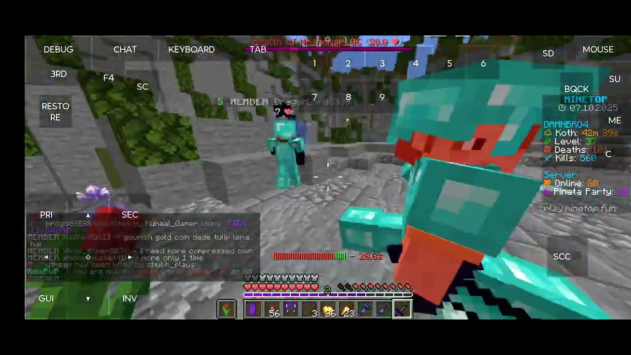 Get them - Minetop boxpvp 