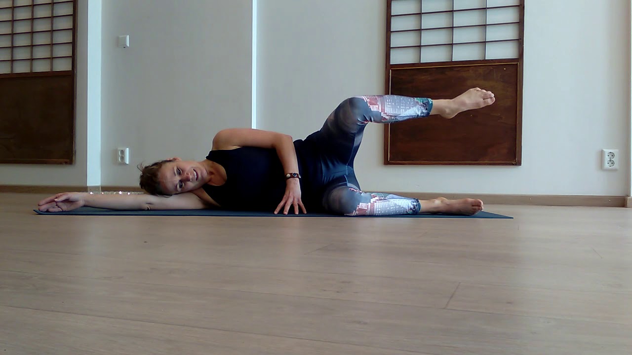 Pilates korte serie voor heup en bil