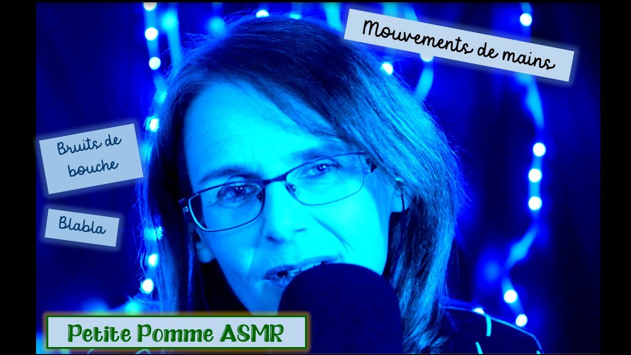 ASMR français - Mouvements de mains et bruits de bouche