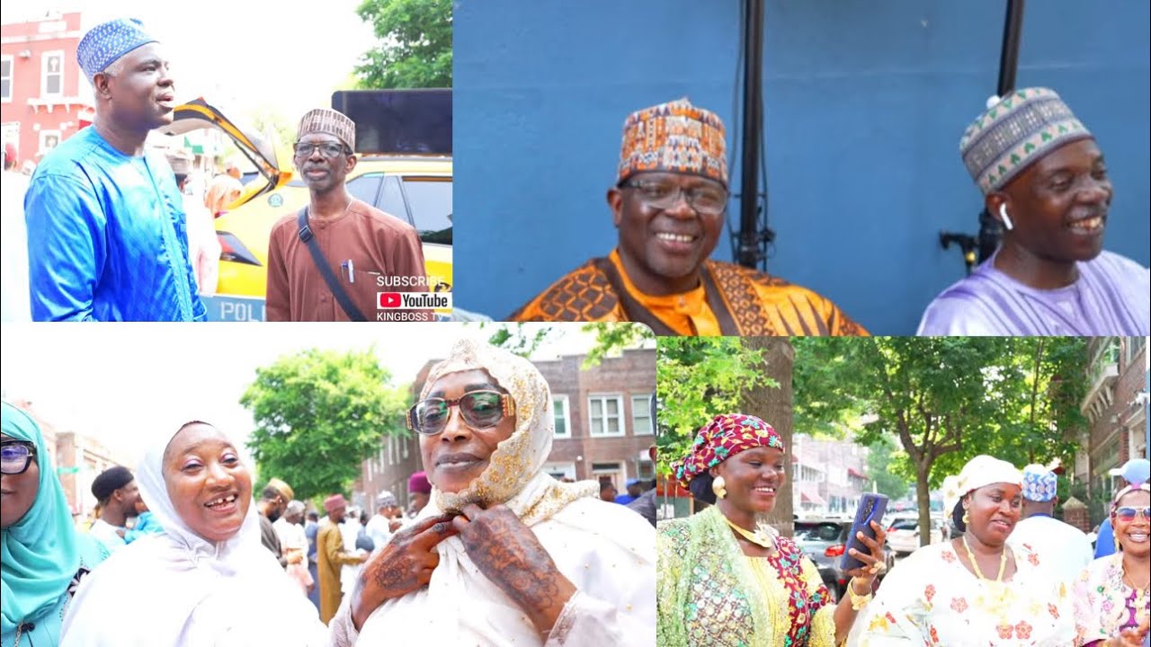 Last part of the celebration of Eid Adha 2025 at Yankasa Masjid in the Bronx