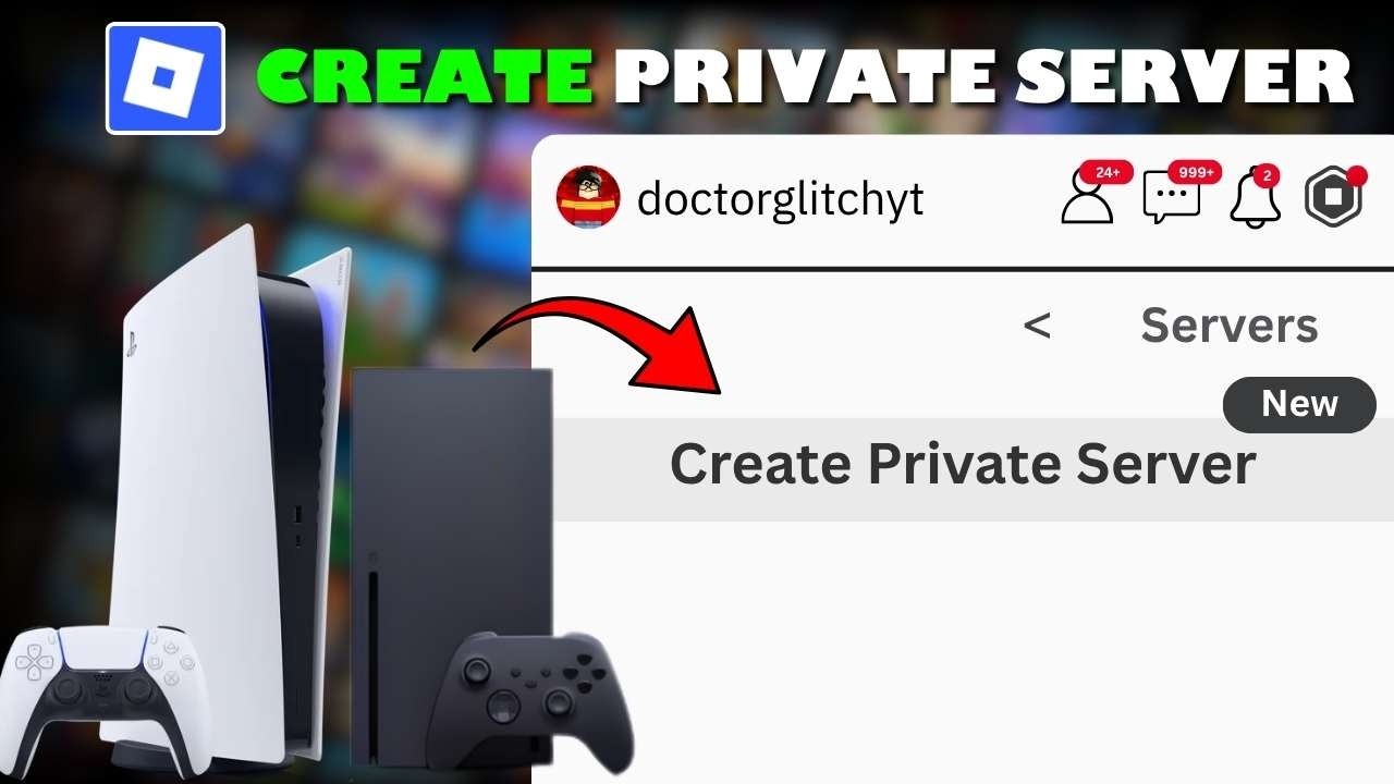 Создайте или присоединитесь к частному серверу в Roblox на PS4/PS5/XBOX | 2 РАБОЧИХ СПОСОБА