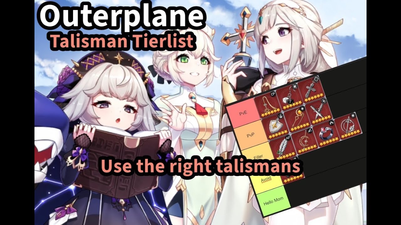 Talisman Tierlist 2023