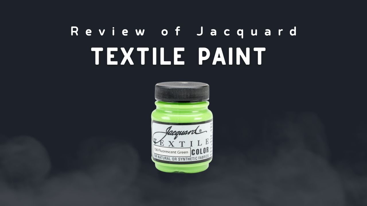 Jacquard Textile Paint Demo - Does it work?