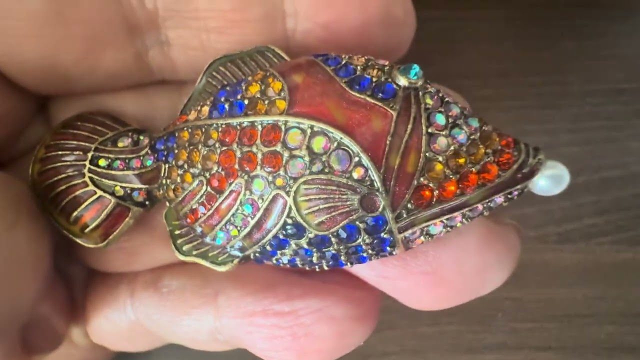 🪭💎💎Американские броши HEIDI DAUS в моей скромной коллекции💎💎🪭