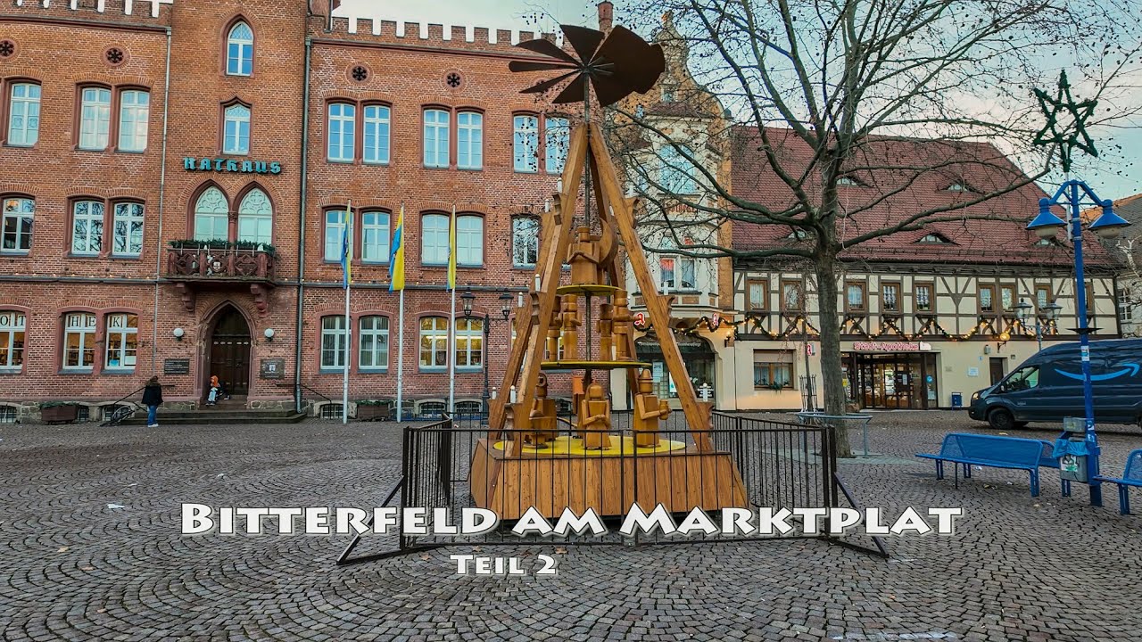 18.12.2023 -  Bitterfeld am Marktplatz  Teil 2