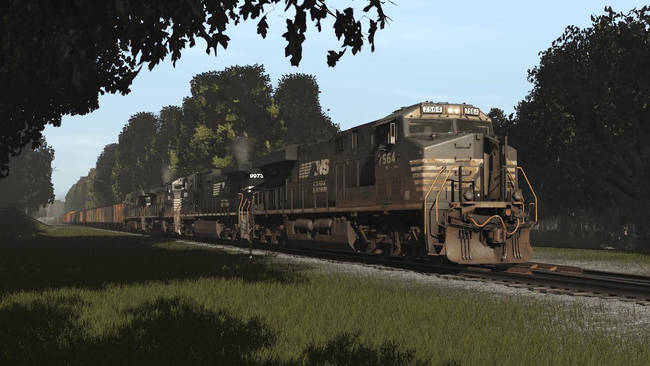NS 154 Cab Ride In ES40DC - Trainz 2022