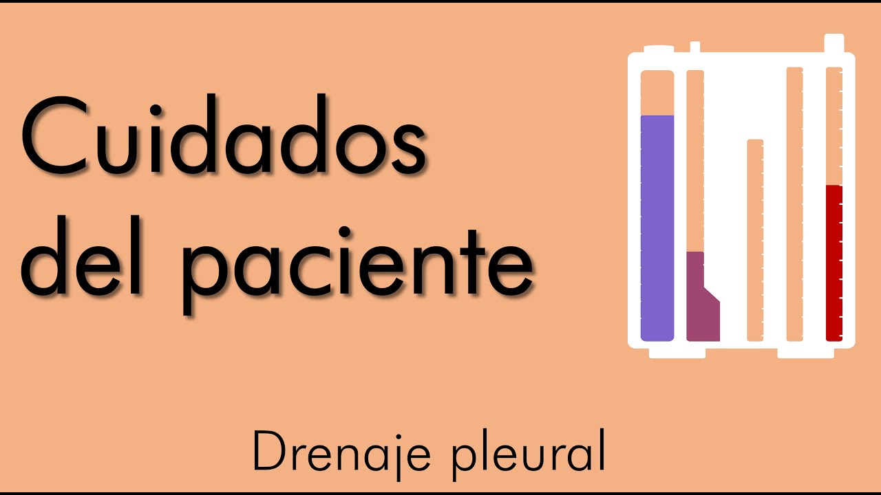 Cuidados del paciente con drenaje pleural | video 2