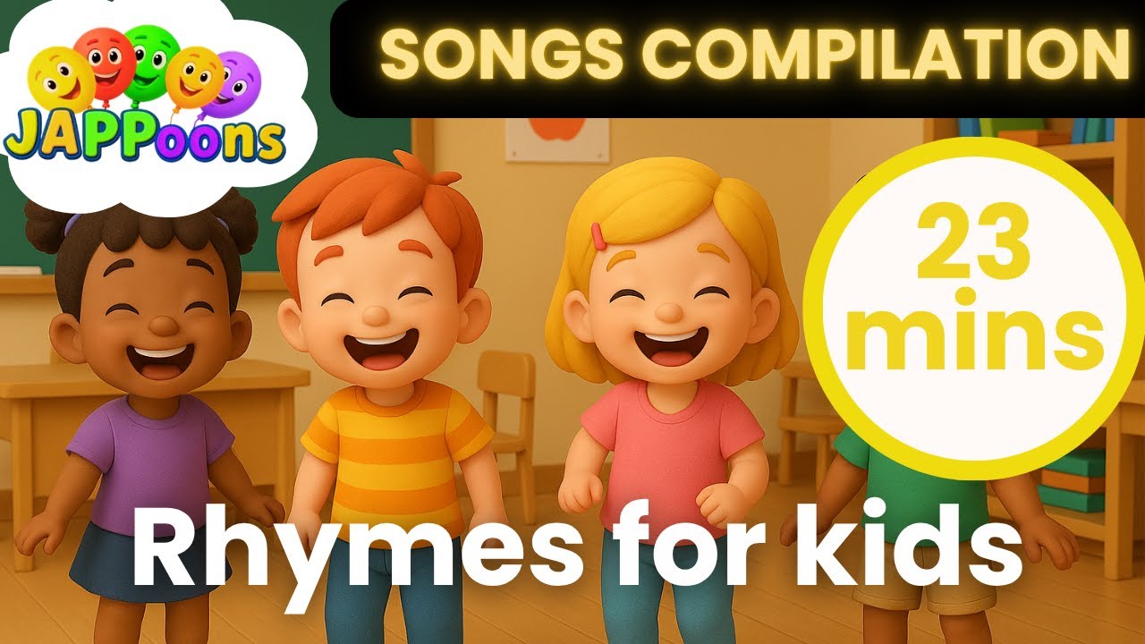 23 минуты 3D-потешек для детей | Фигуры, буквы и обучающие песенки для дошкольников