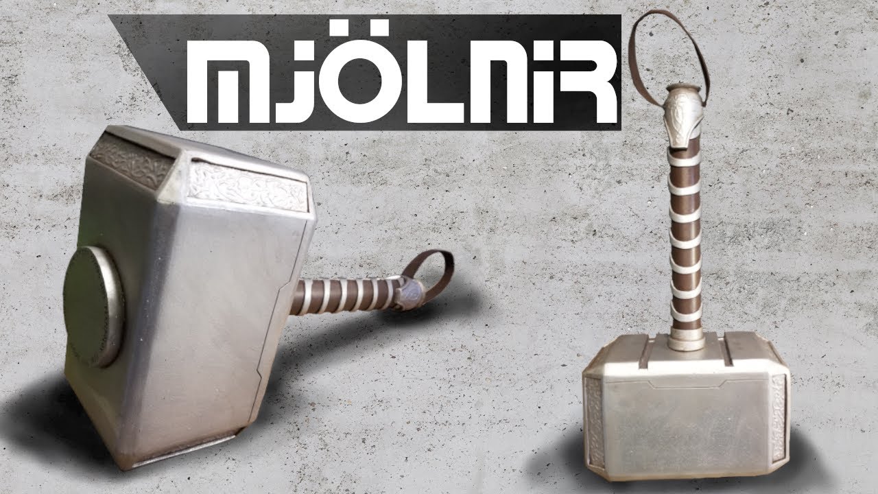 Mjolnir. Thor's hammer from the MCU (DIY, FOAM BUILD)