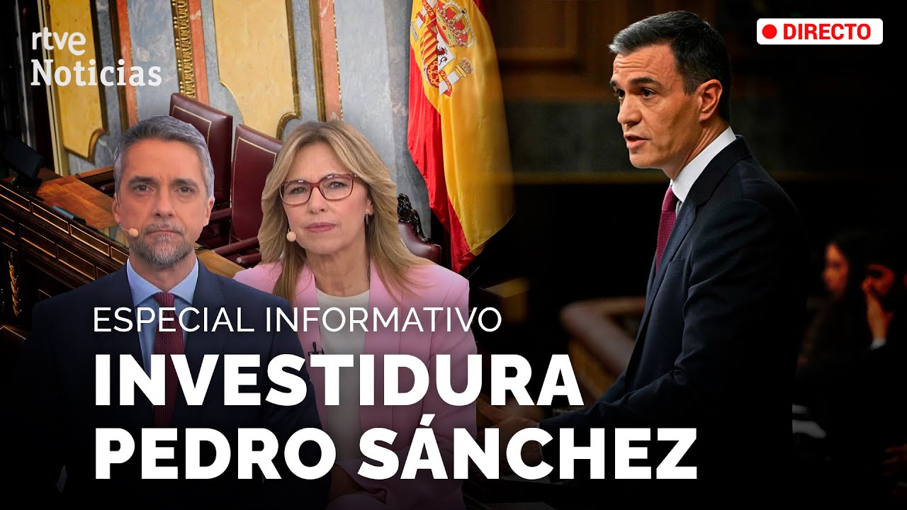 SÁNCHEZ-INVESTIDURA: El DISCURSO del CANDIDATO abre el debate (PRIMER DÍA) | RTVE Noticias