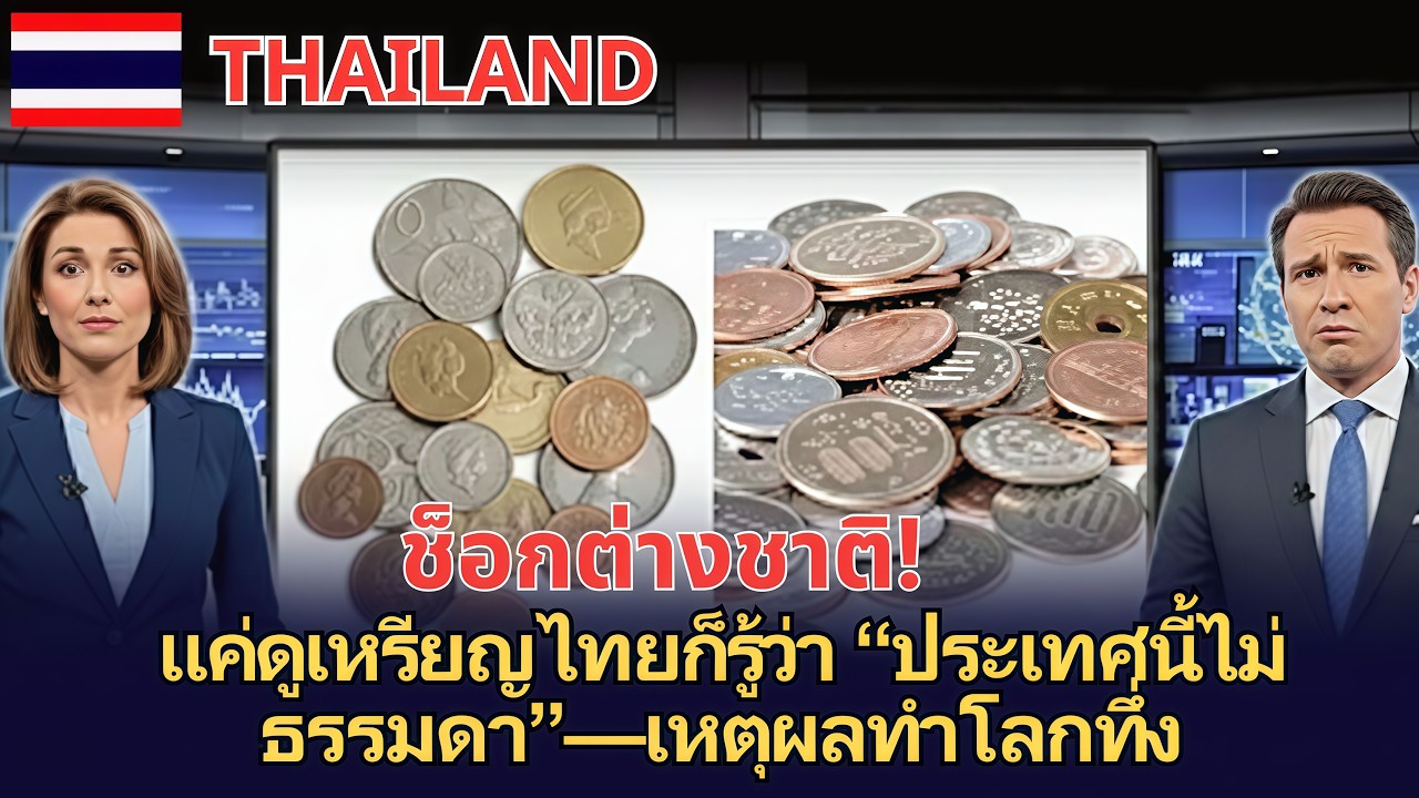 ช็อกต่างชาติ! แค่ดูเหรียญไทยก็รู้ว่า “ประเทศนี้ไม่ธรรมดา”—เหตุผลทำโลกทึ่ง