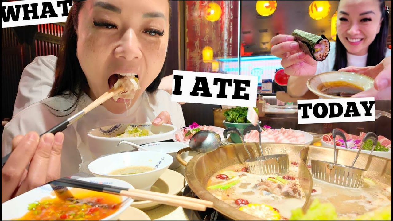 WHAT I ATE TODAY (SPEND THE DAY WITH ME) SASVlogs