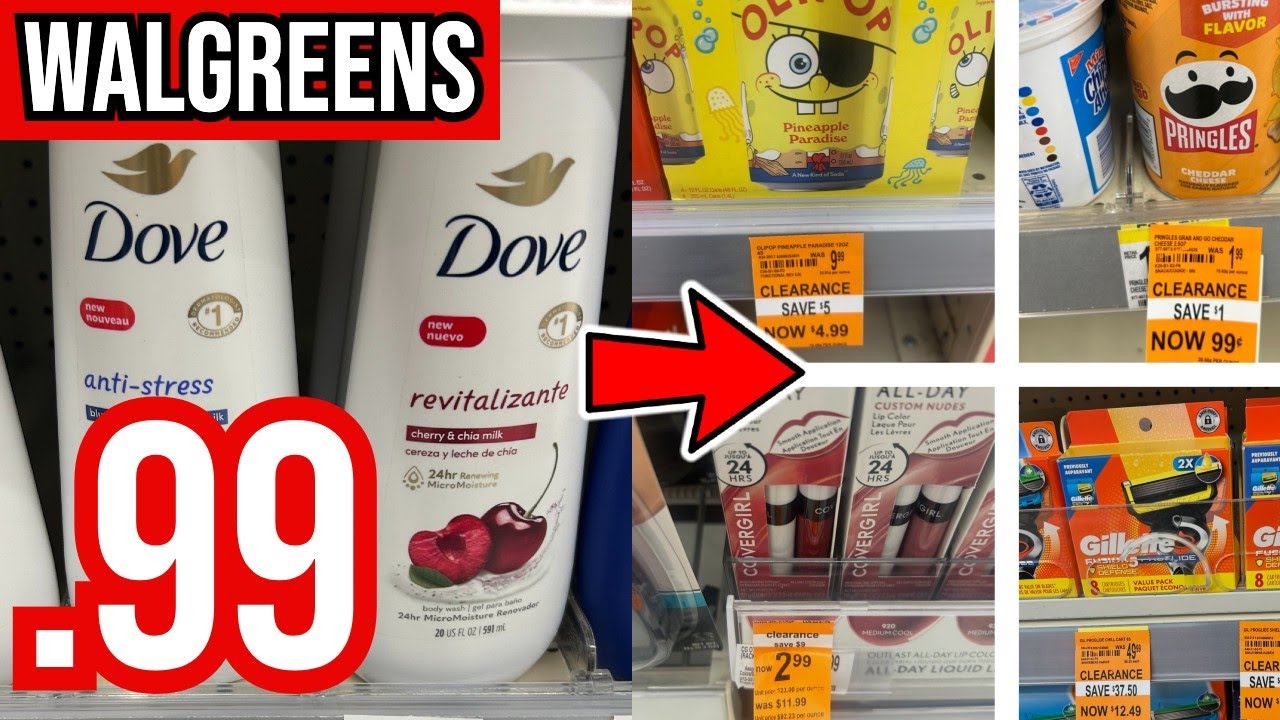 В аптеке Walgreens **гель для душа DOVE за 0,99 доллара** + скидка 90% на товары из распродажи!