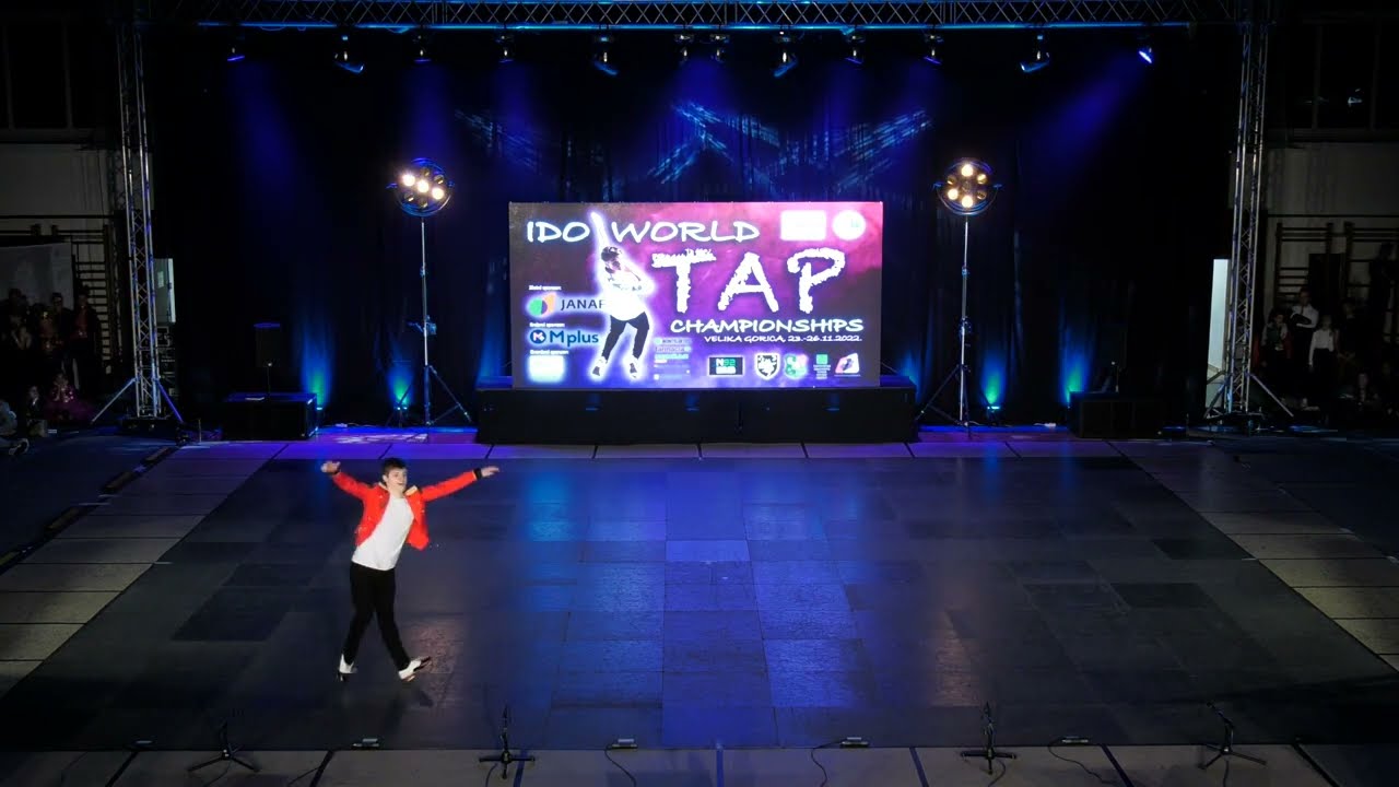 T-Group Dance Studio | TOBIÁŠ KOŠIR | Adults Solos Male | IDO World Tap Dance Championship 2022