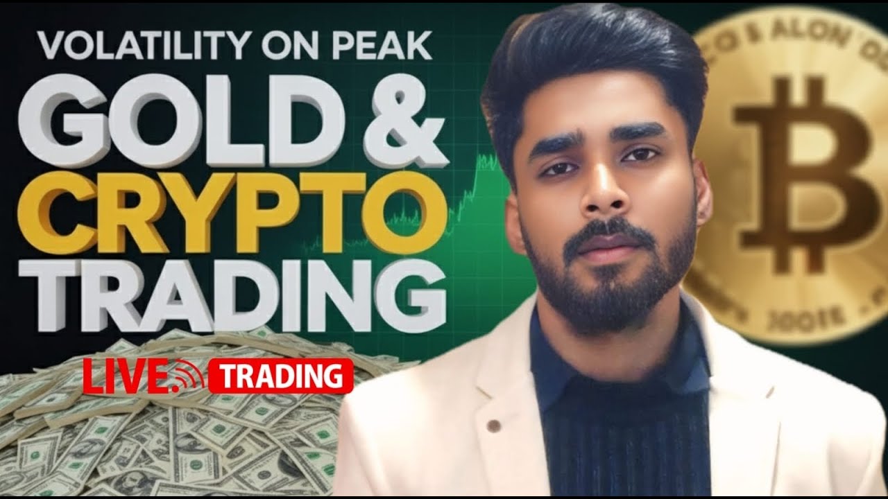 LIVE TRADING CRYPTO & GOLD || US SASSION 31DEC || LIVE MARKET ANALYSIS