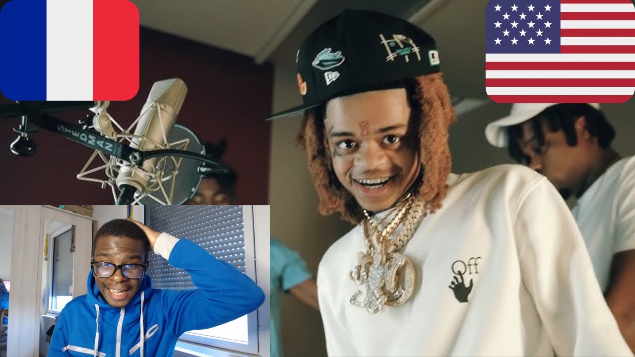 FRENCH REACT TO AMERICAN RAP | SpotemGottem - SRT (Official Video)