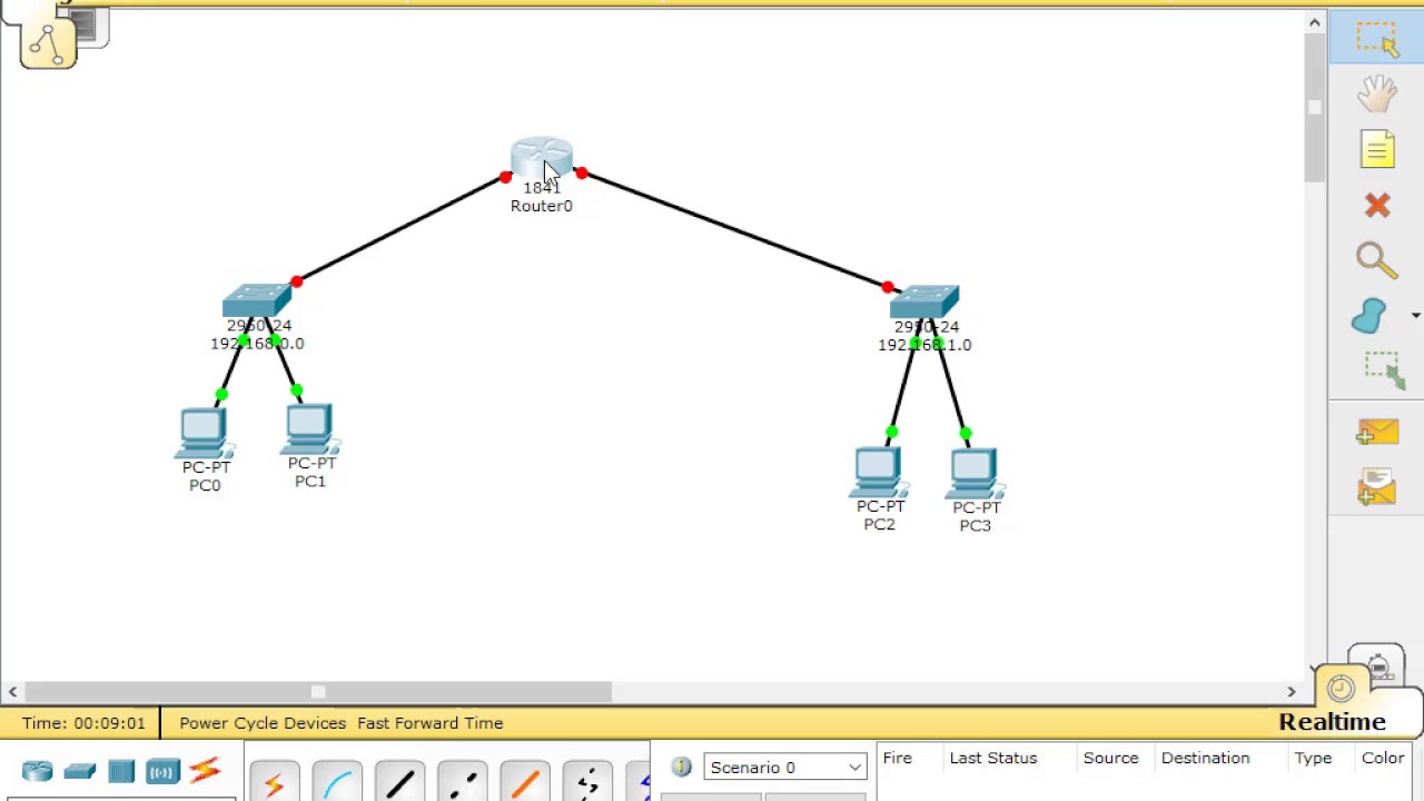 Packet Tracer Configuración de una Red Sencilla