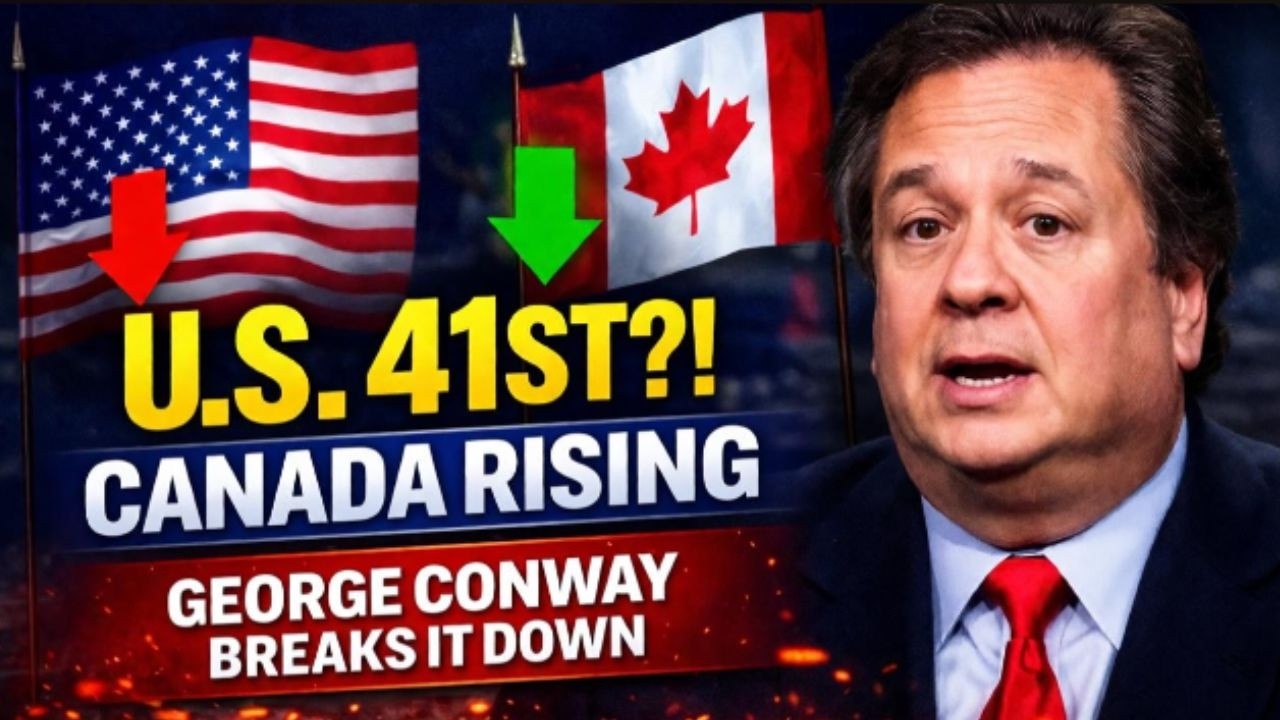 U.S. Drops to 41st as Canada Climbs Higher – George Conway Breaks It Down