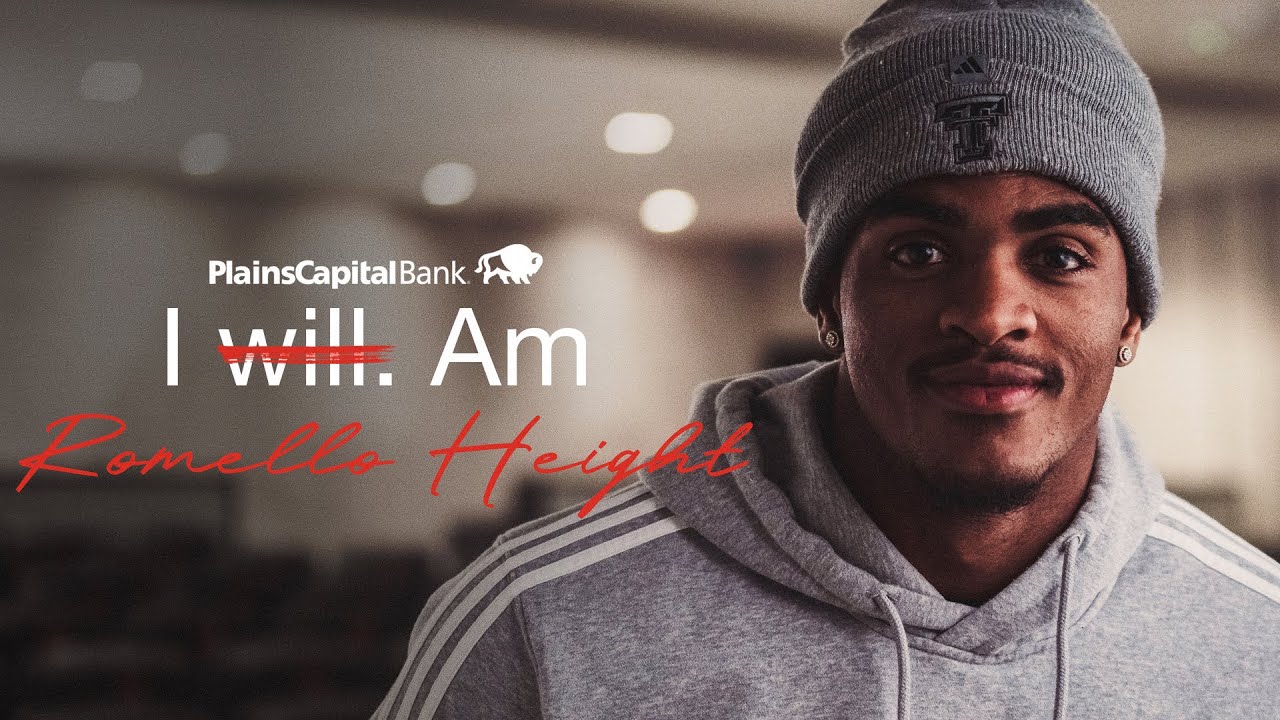 Texas Tech Football: I Am (Romello Height) | May 9, 2025