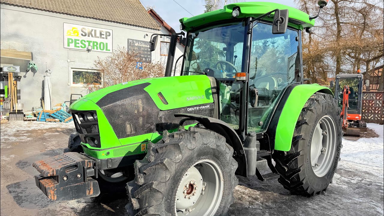 Deutz Fahr 5105.4 G, 2017, 105 HP 4 cylinders, pneumatics, 4094 operating hours, original, for sale