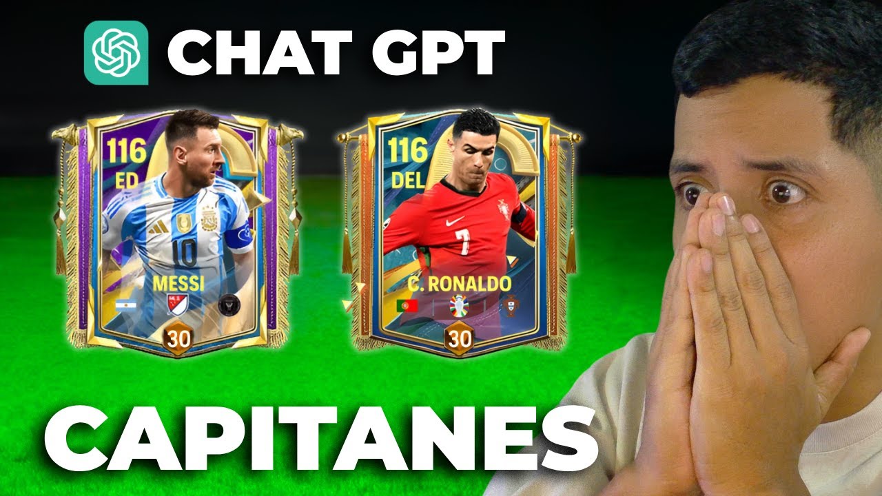 Le pedí a ChatGPT un EQUIPO FULL CAPITANES y ESTO PASÓ en FC Mobile
