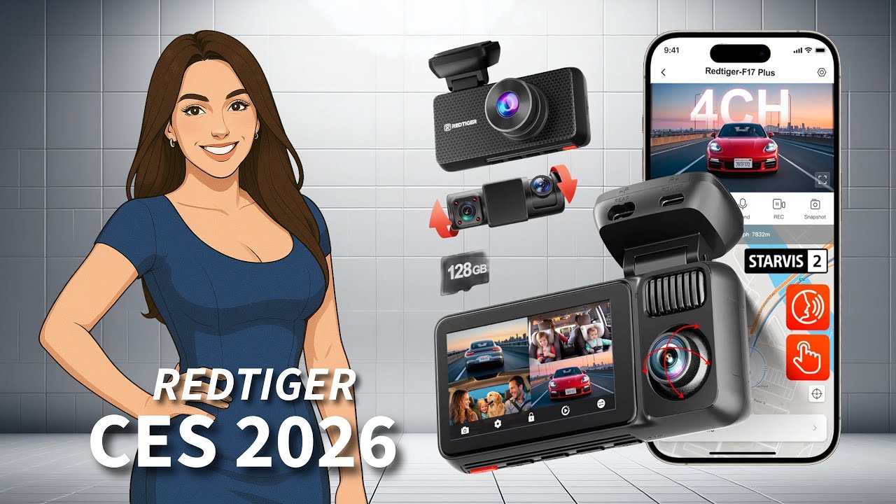 Best of CES 2026 - Redtiger Dash Cams and New 4G LTE Battery Pack