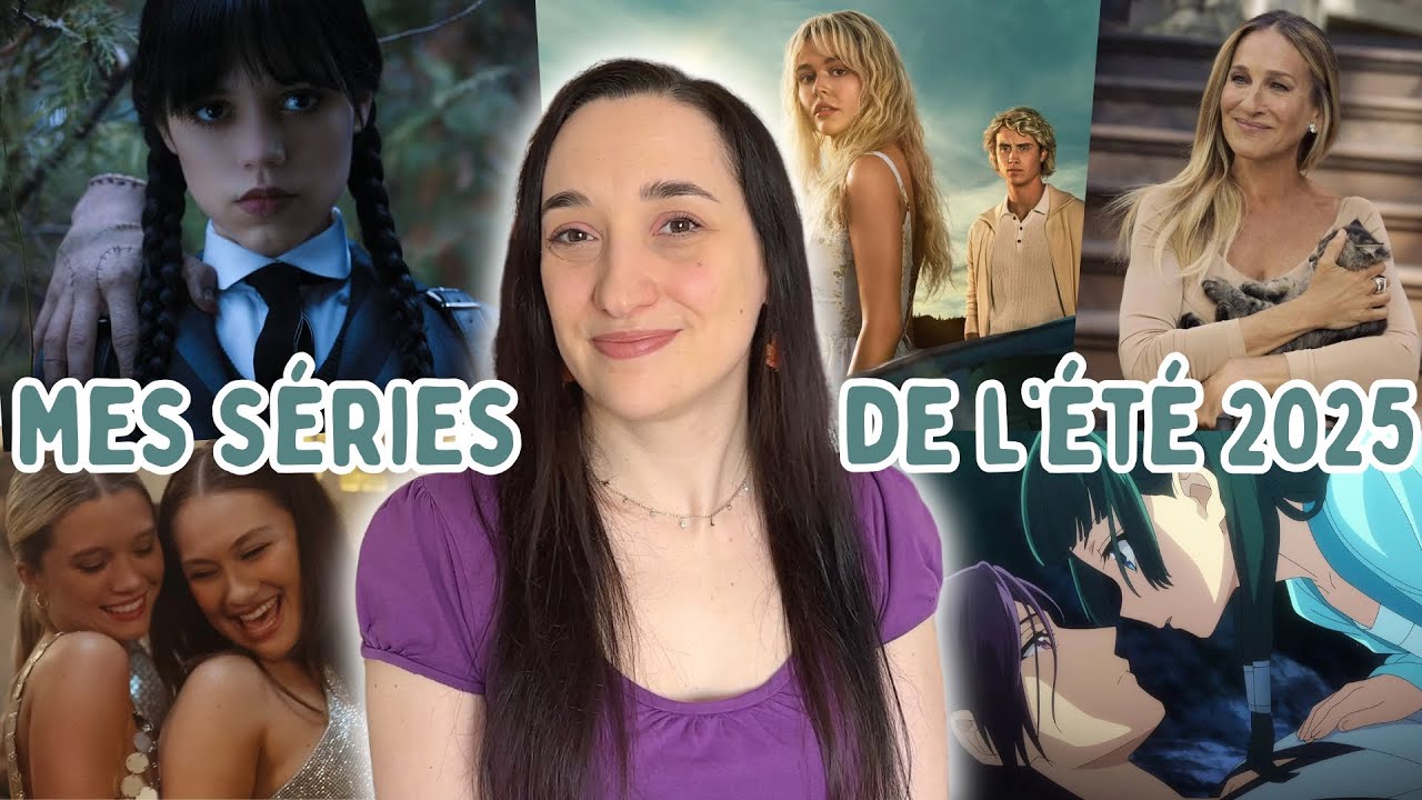 MES SÉRIES DE L'ÉTÉ 2025 🍿🎬