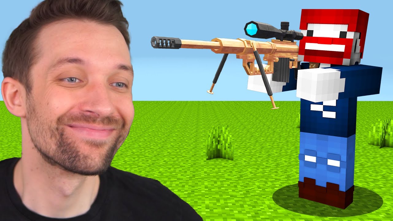 MINECRAFT FREUNDE mit WAFFEN!