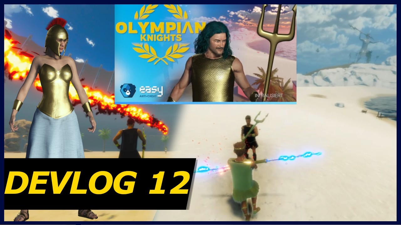 Better Networked Animations + Netcode + Level Editor & Anti-Cheat | Devlog #12  Olympian Knights