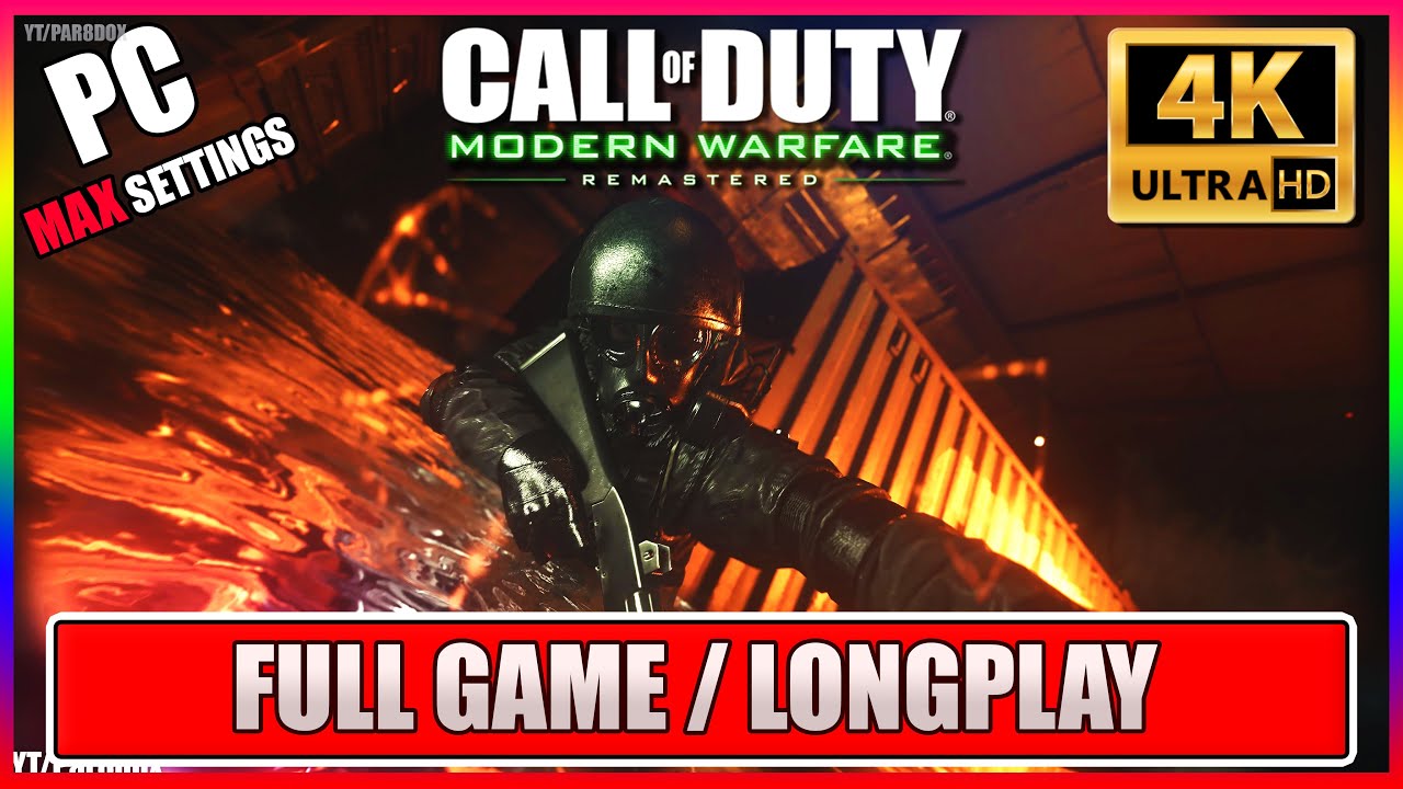 COD: MWR LONGPLAY 2022 | PC FULL GAME [NO COMMENTARY] 4k