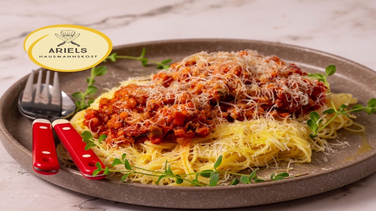 Rote Linsen ala Bolognese, Hausmannskost