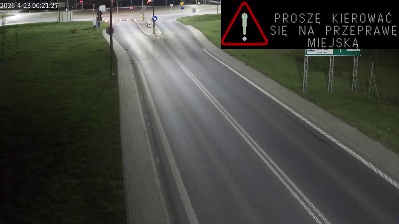 Transmisja testowa - Tunel Pod Świną - Wolin