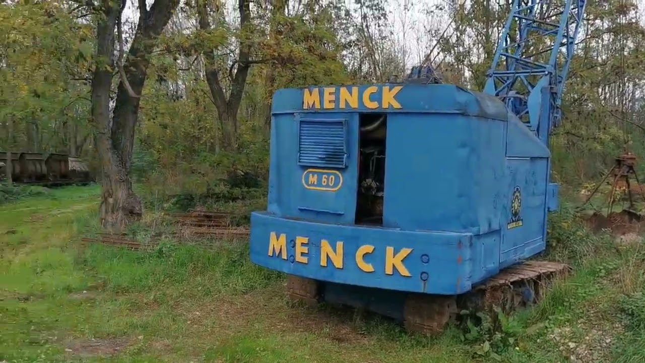 Menck M 60 und weitere historische Bagger