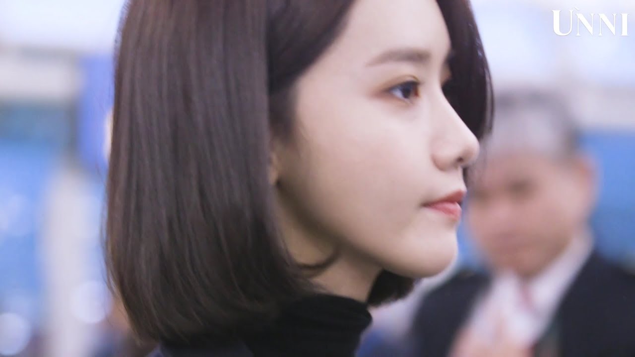 FANCAM YoonA at Incheon Airport 171103