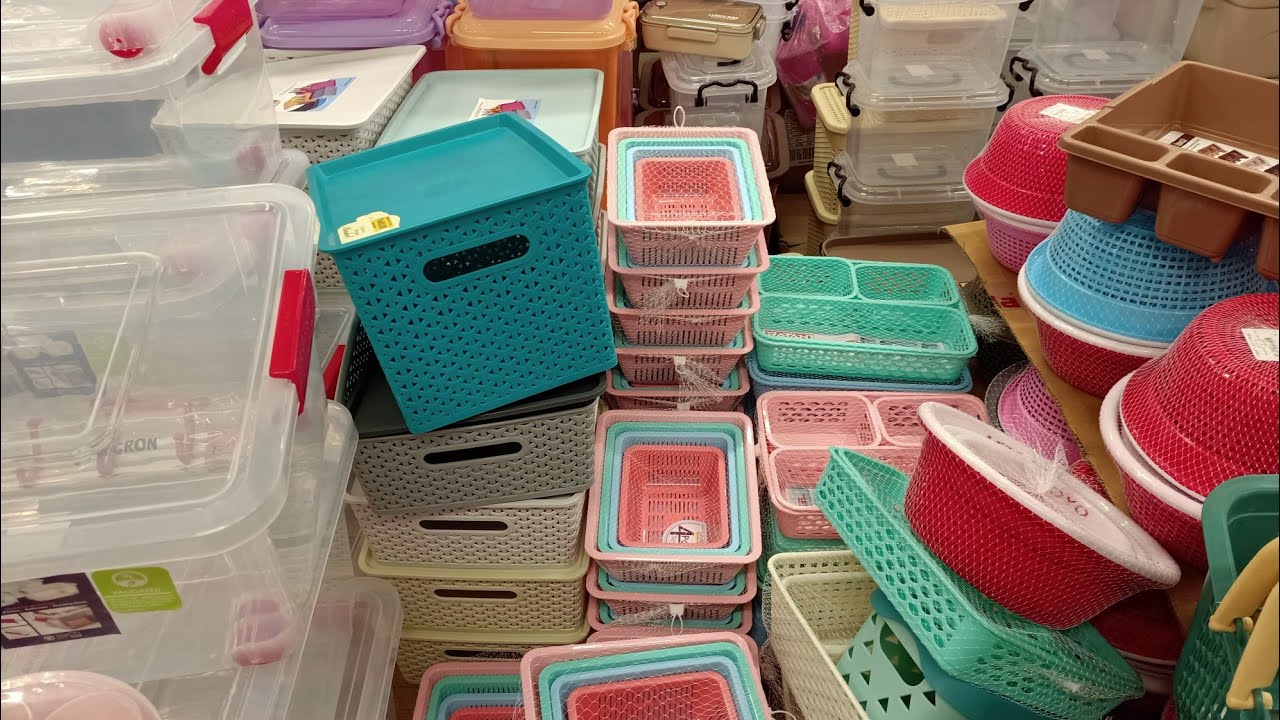 D'Mart New Plastic Container Storage Basket New Kitchen Tool From Rs.29 #dmart SpaceSaving Organiser